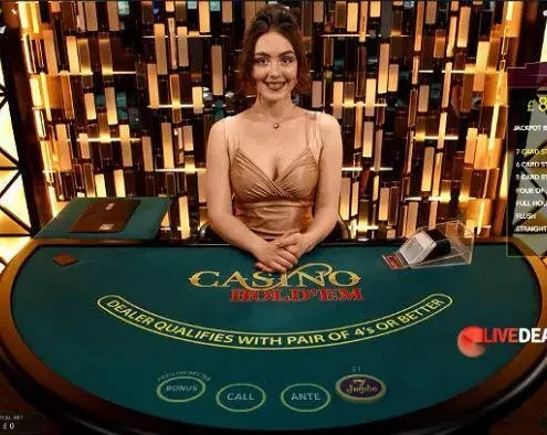 Live Poker tables at Habtam Bet